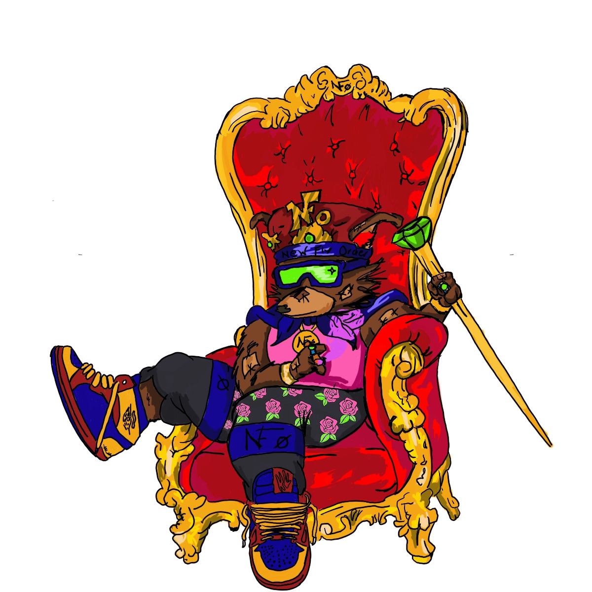 The Throne Graffitix Tier 1 Hoodie