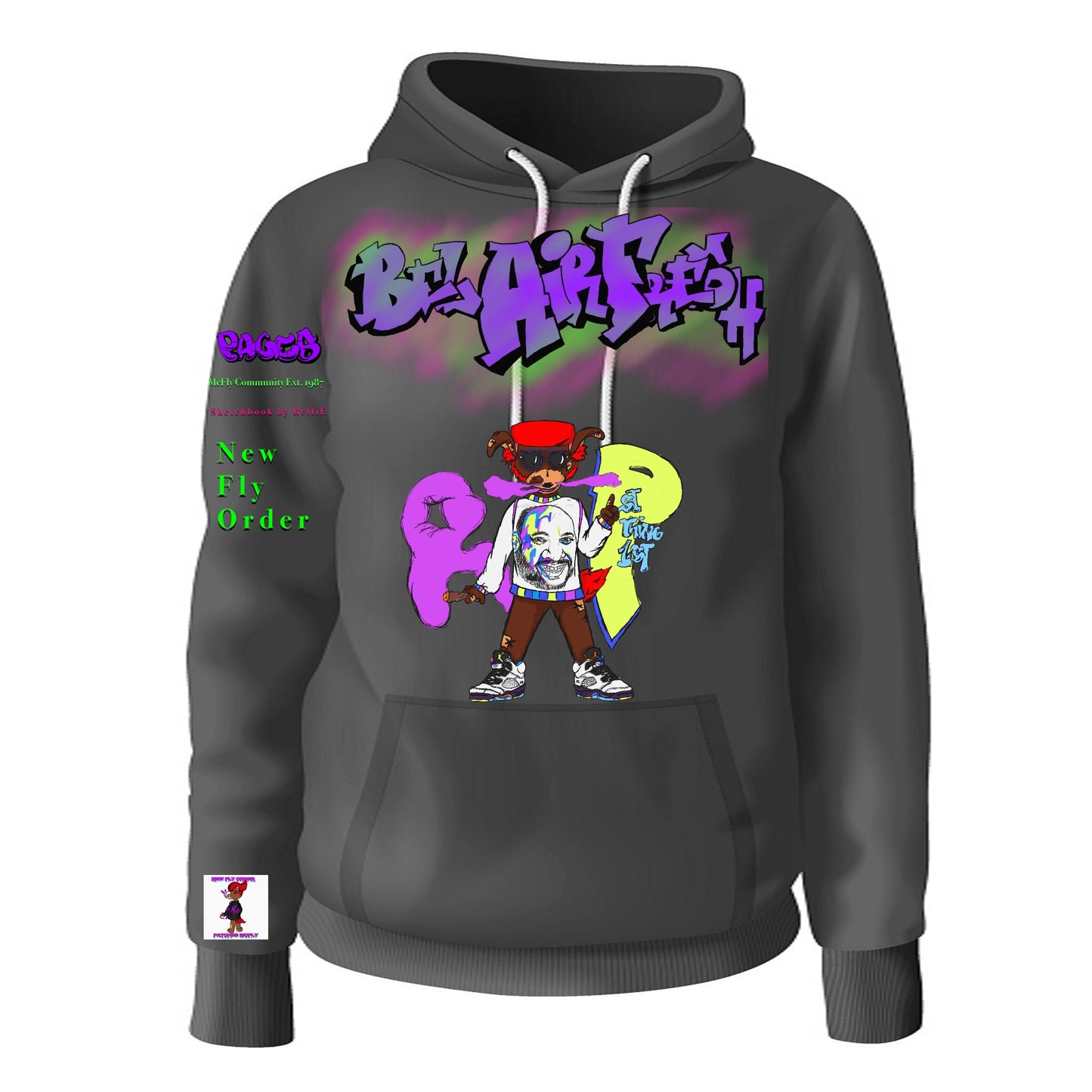 Bel Air Fresh Graffitix Tier 2 Hoodie