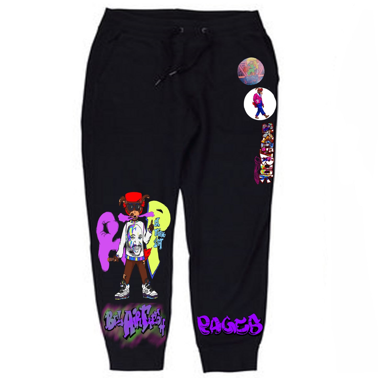 Bel Air Fresh Sketchbook: Pages Graffitx Sweatpants