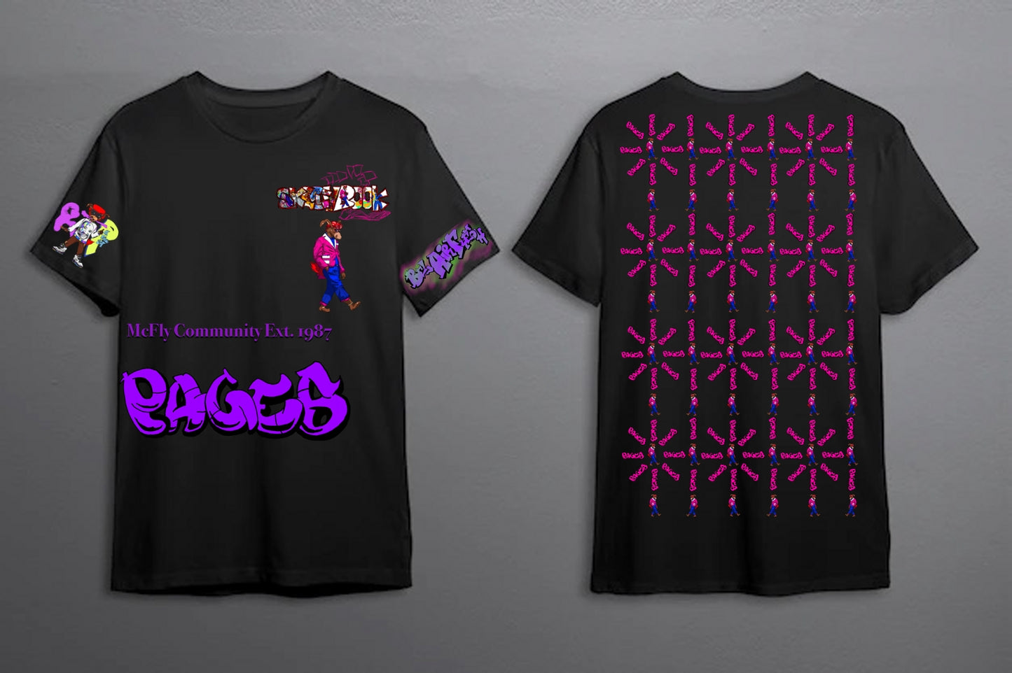 Bel Air Fresh Graffitix Tier 2 T-Shirt