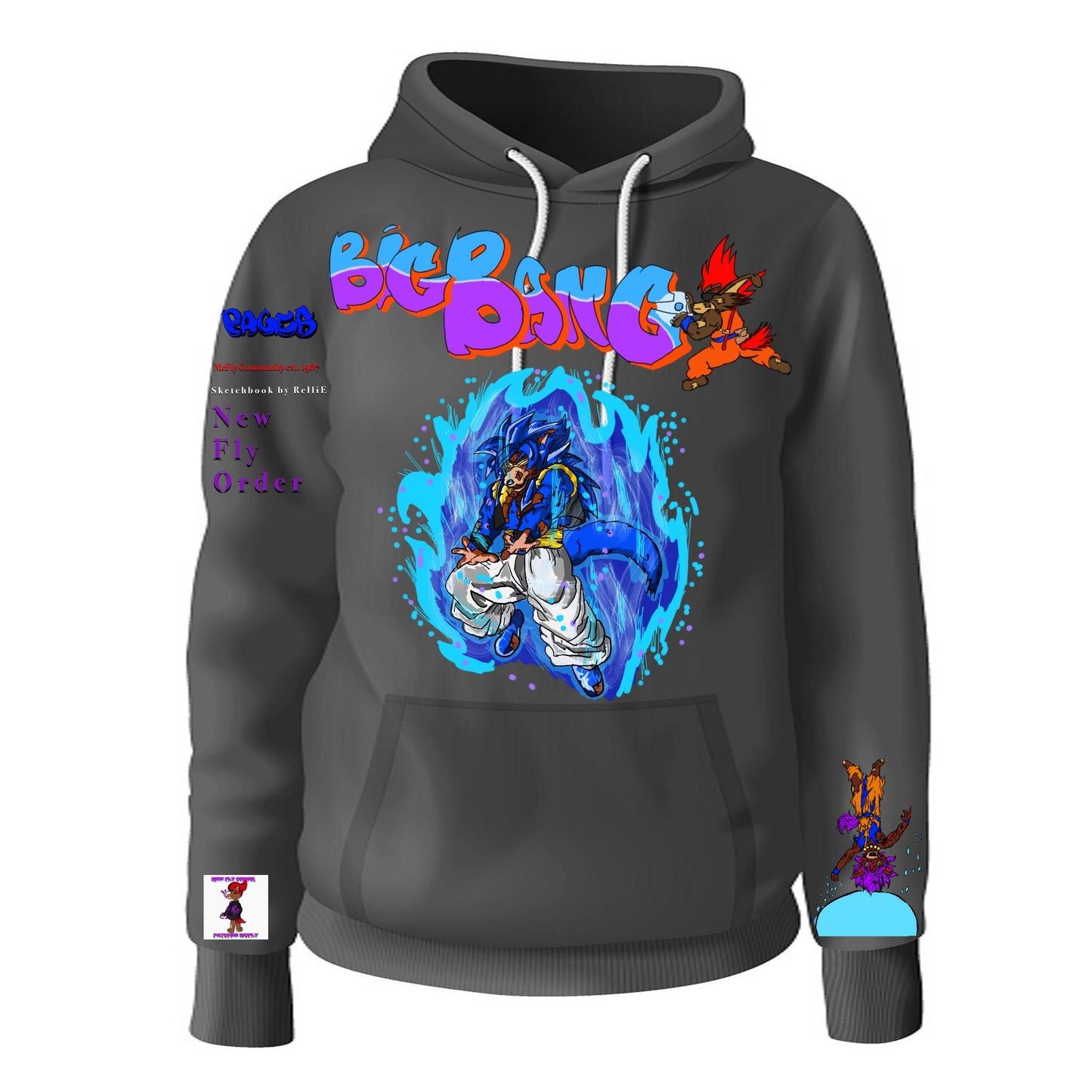 Big Bang Graffitix Tier 2 Hoodie