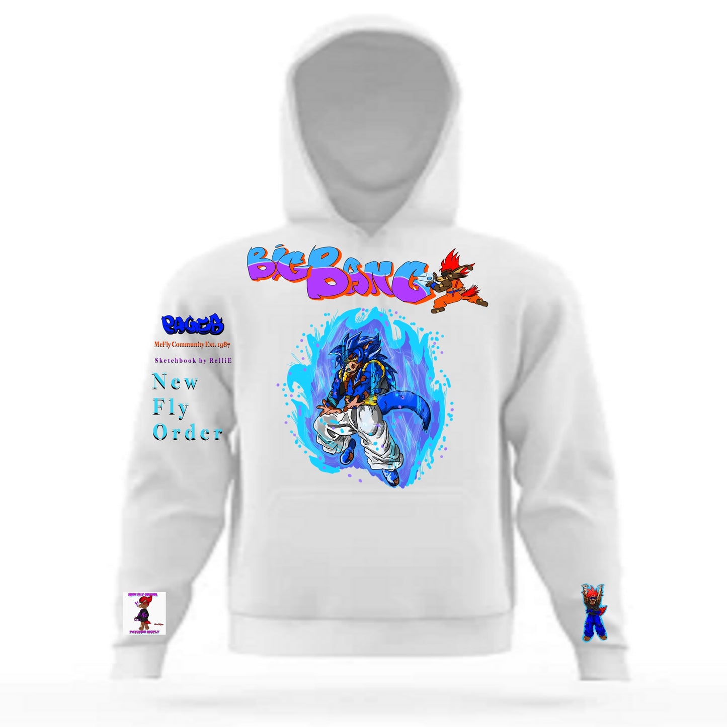 Big Bang Graffitix Tier 2 Hoodie