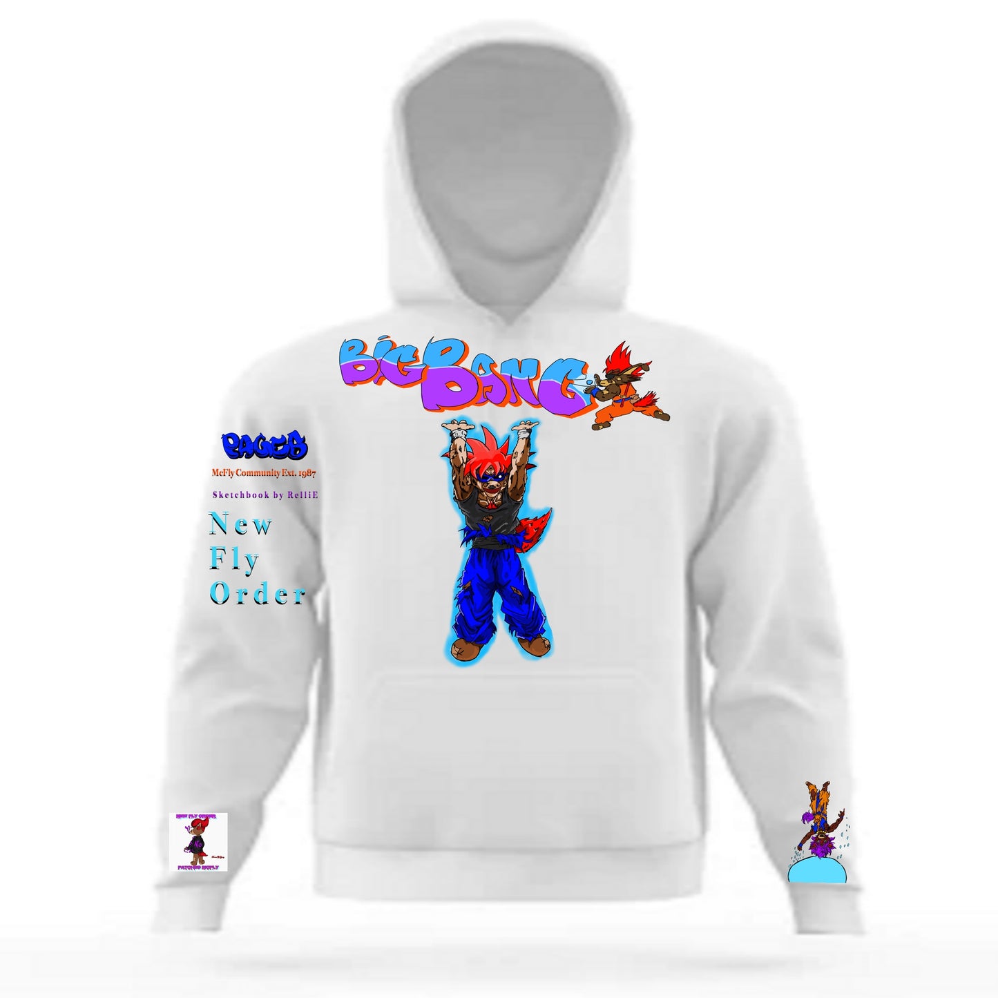 Big Bang Graffitix Tier 2 Hoodie (3)