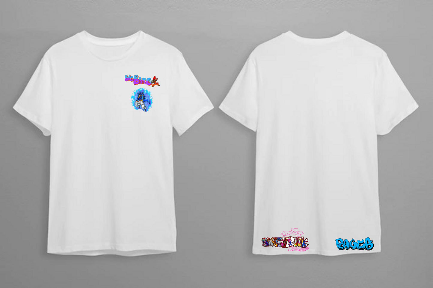Big Bang Minimalist White T-Shirt