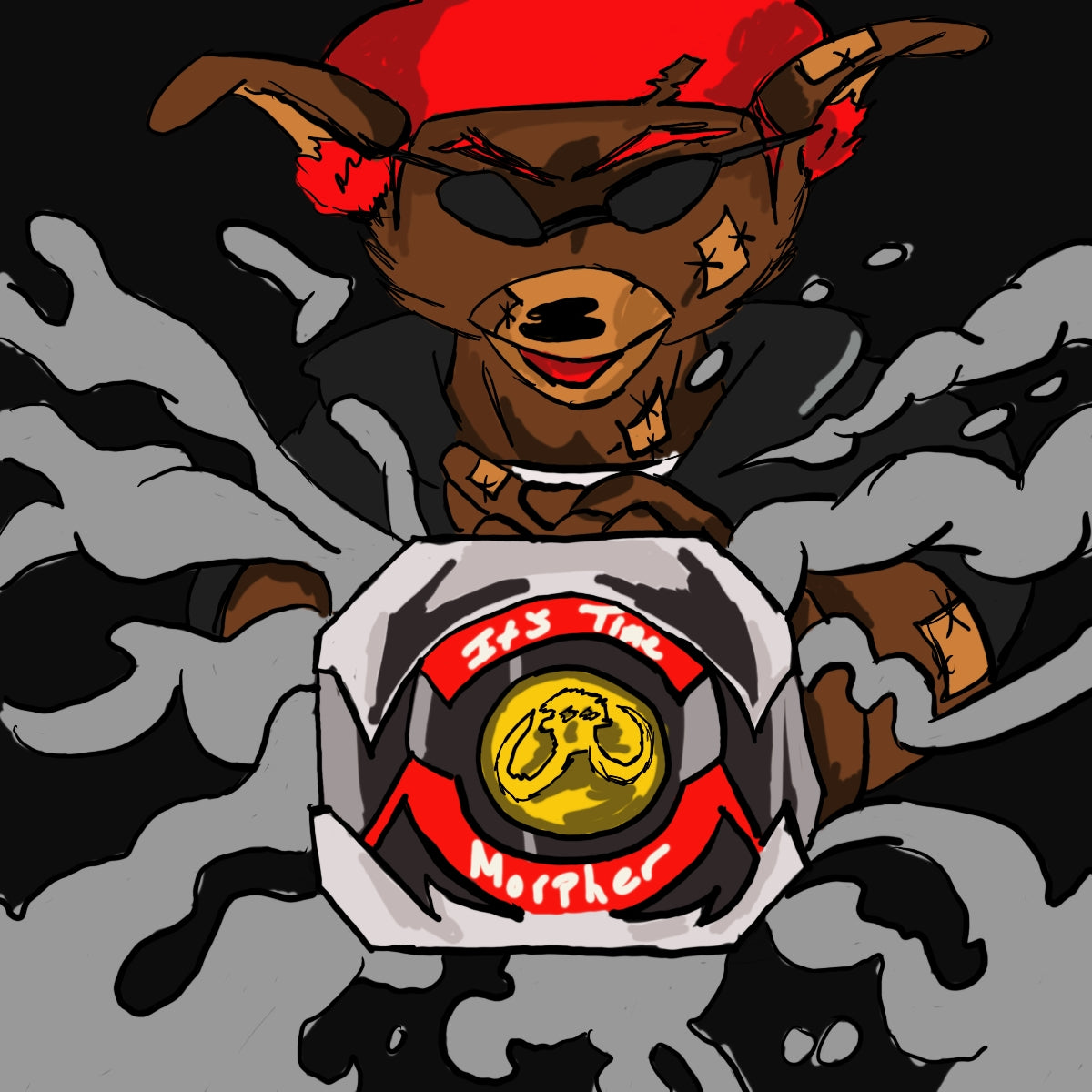 The Mighty Graffitix Designer: GO hoodie