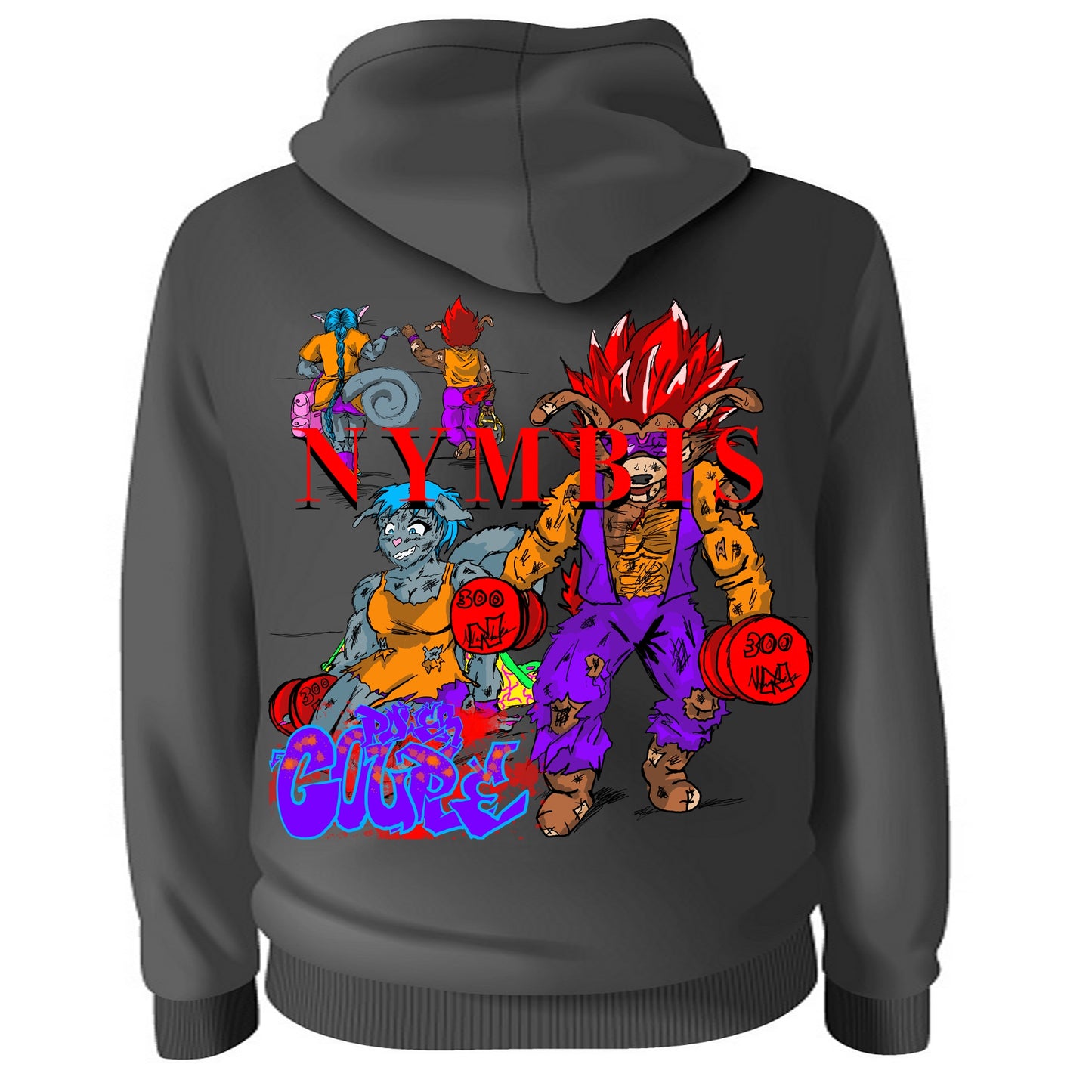 Train Till Death Max Graffitix Hoodie
