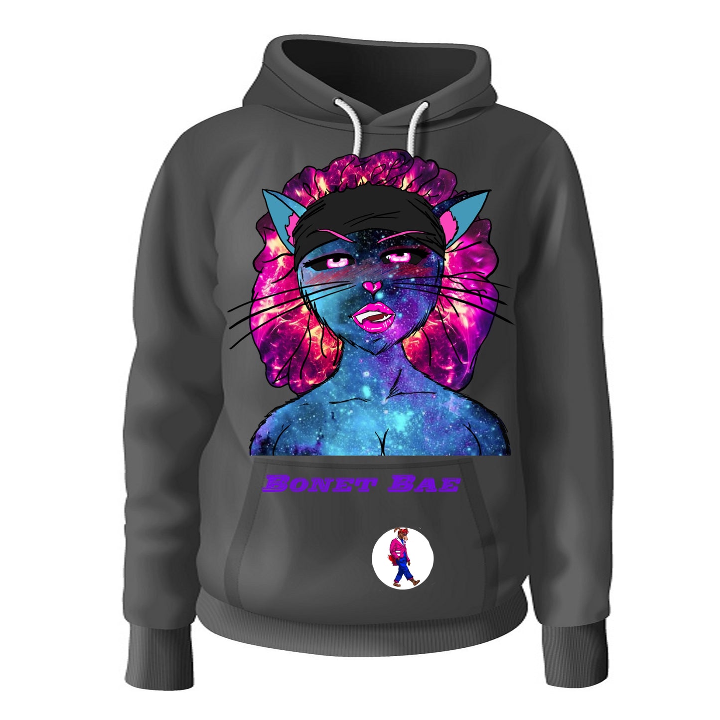 Bonnet Bae Hoodie Black