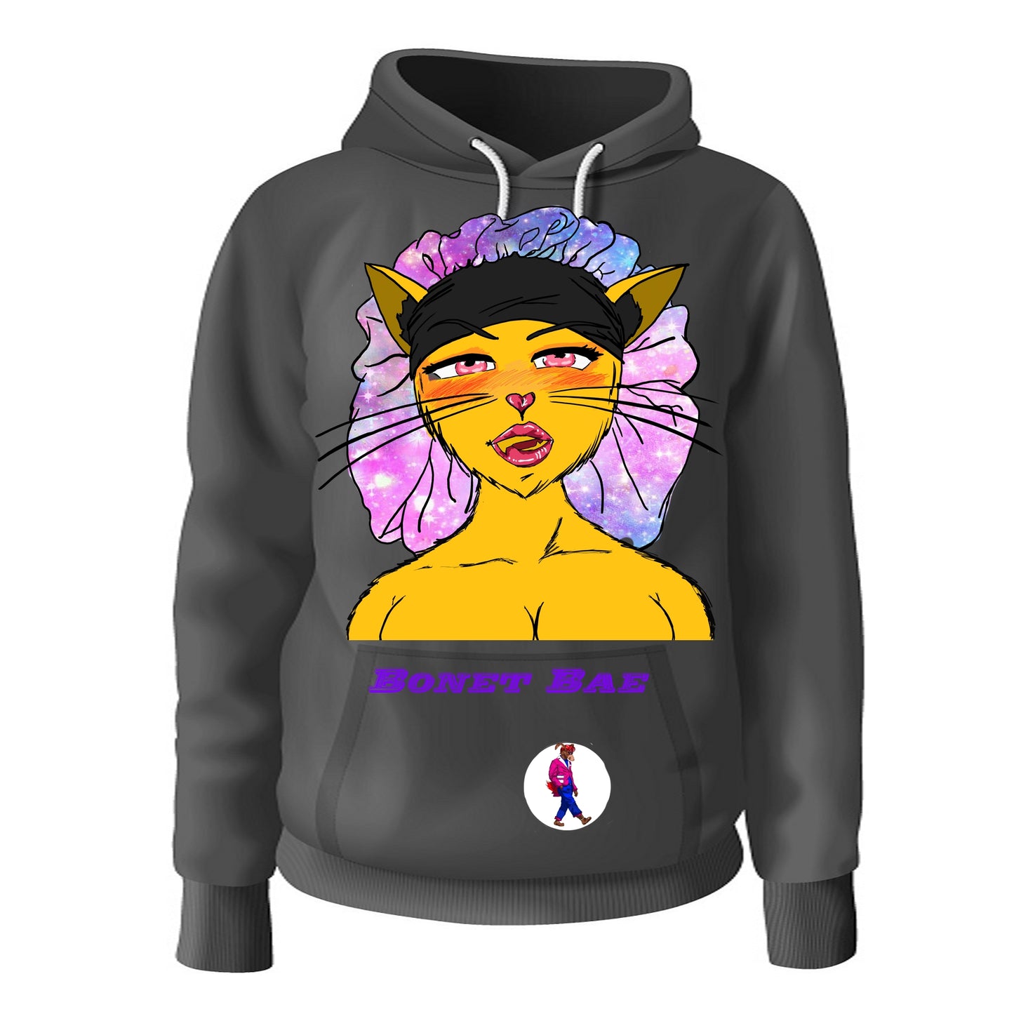 Bonnet Bae Hoodie Black