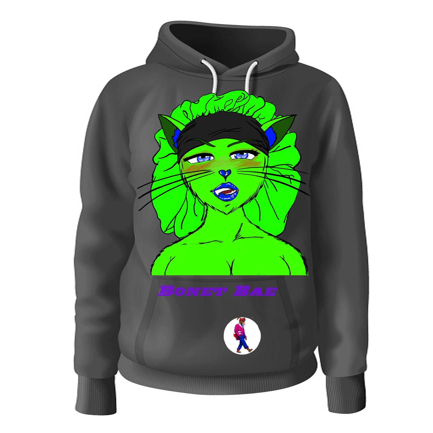 Bonnet Bae Hoodie Black