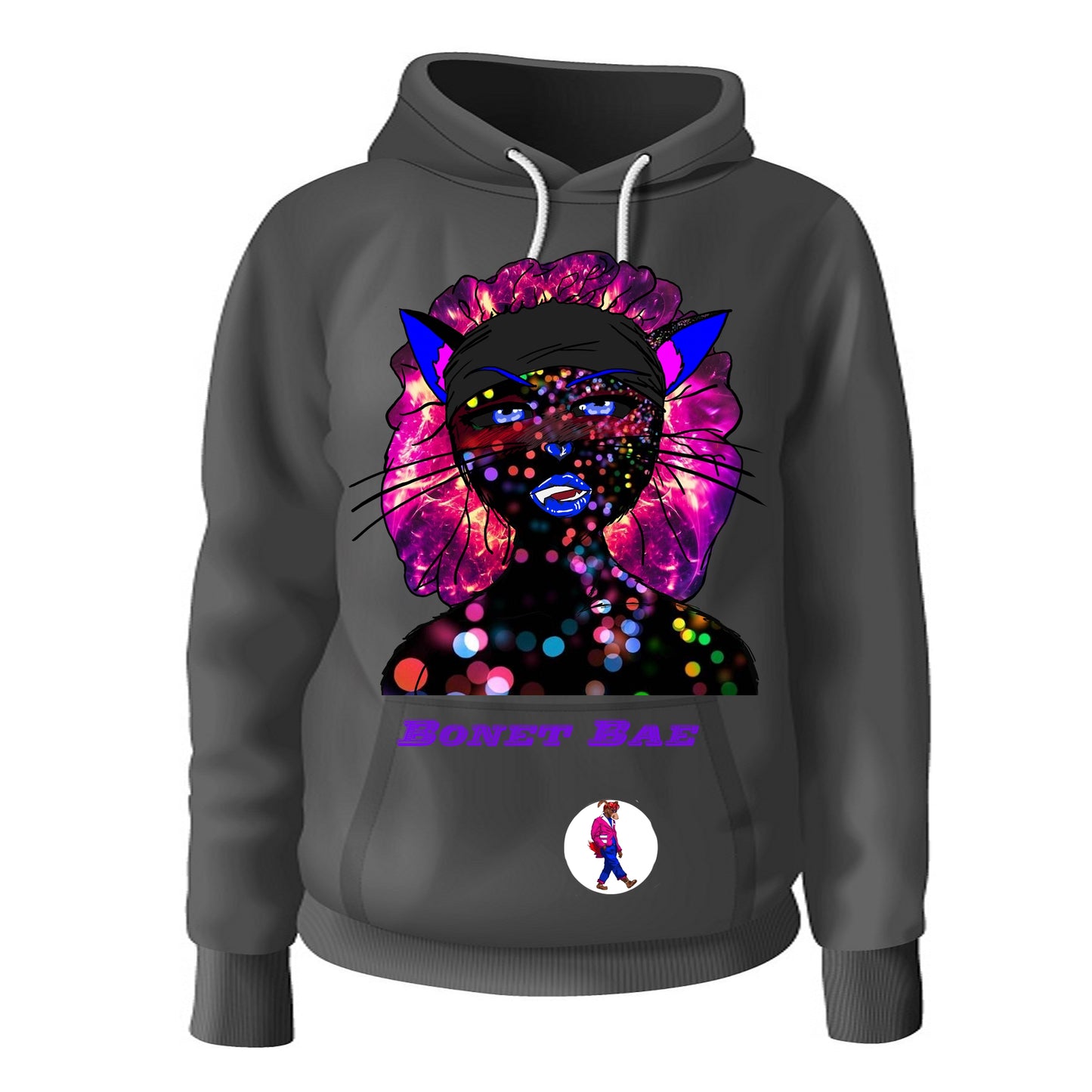 Bonnet Bae Hoodie Black