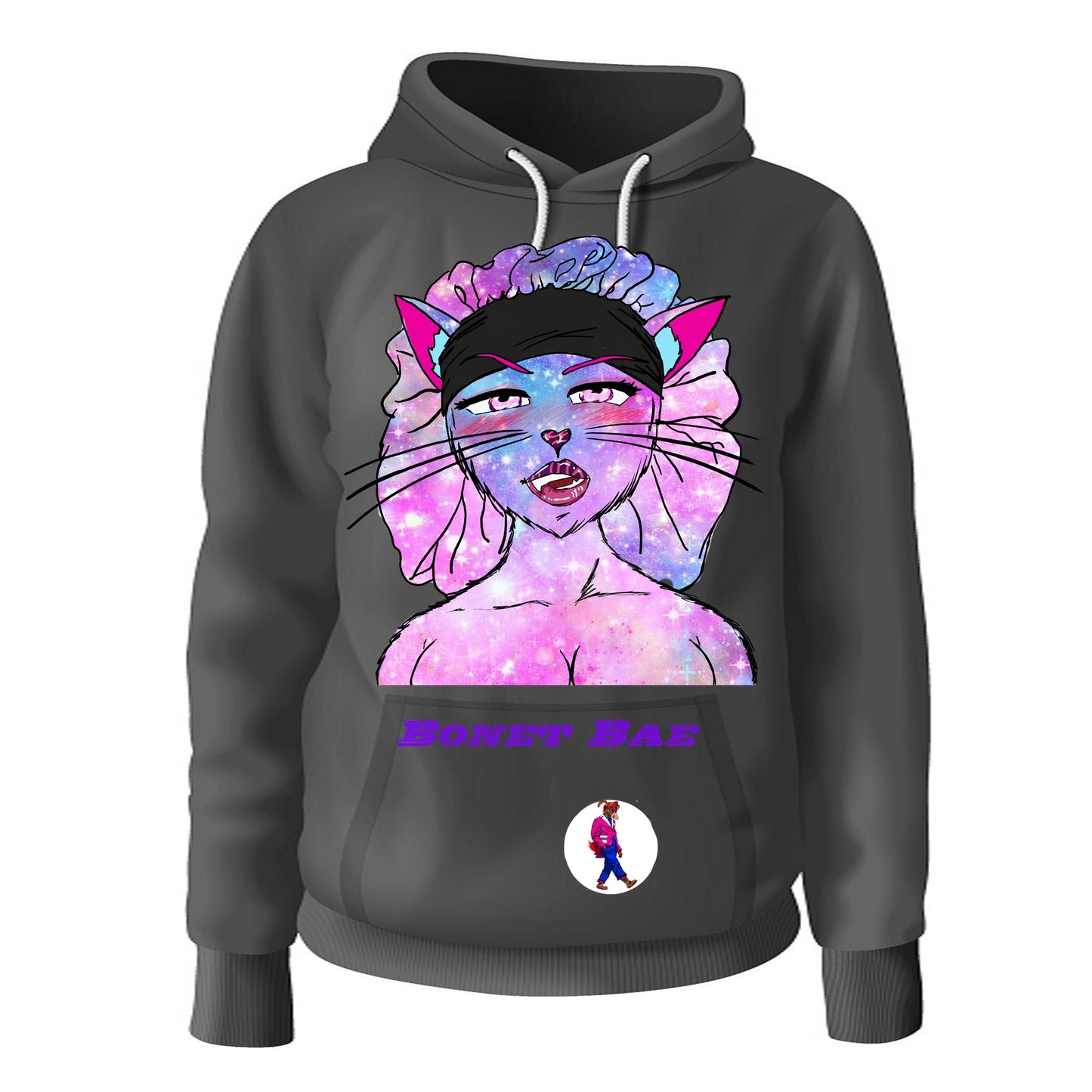 Bonnet Bae Hoodie Black