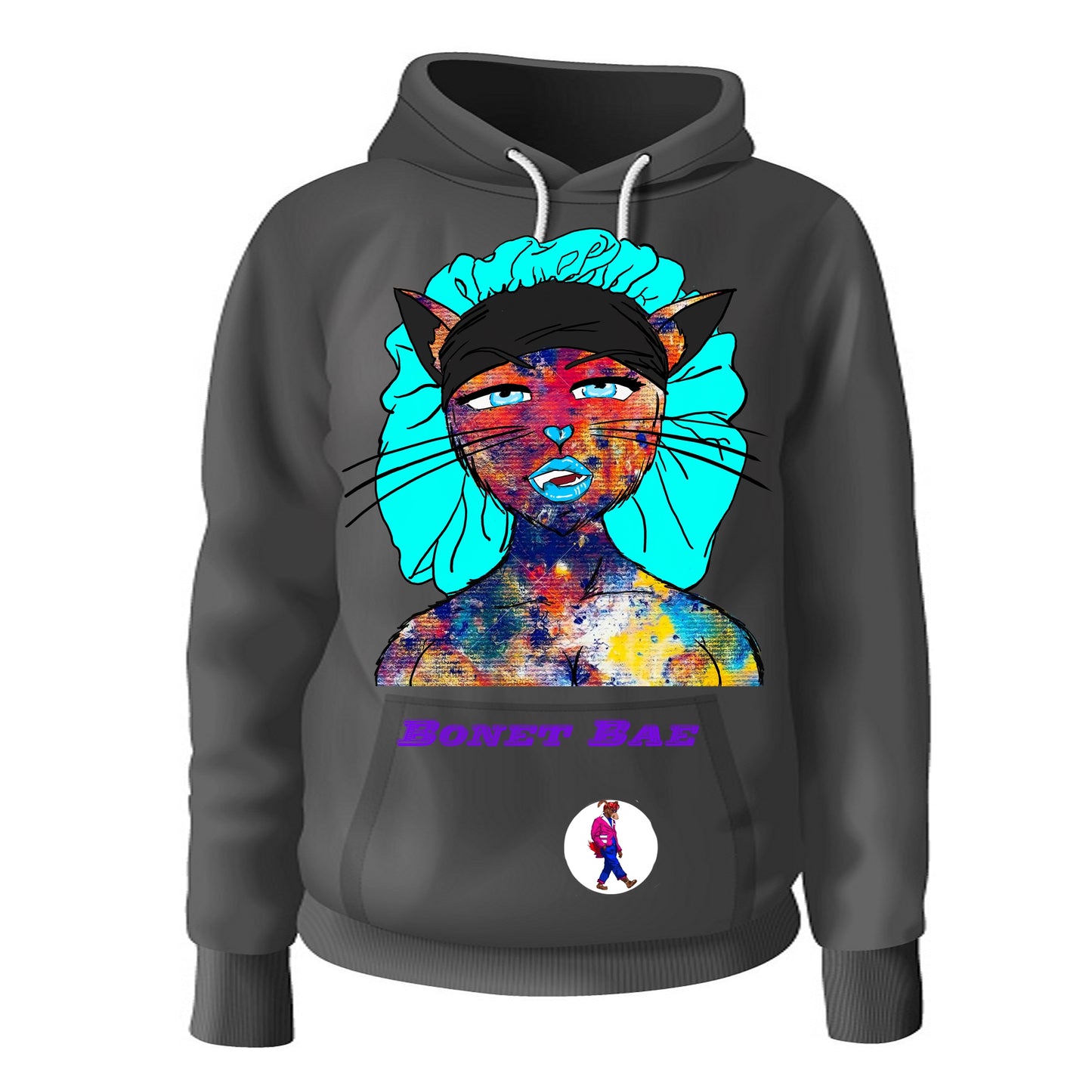 Bonnet Bae Hoodie Black