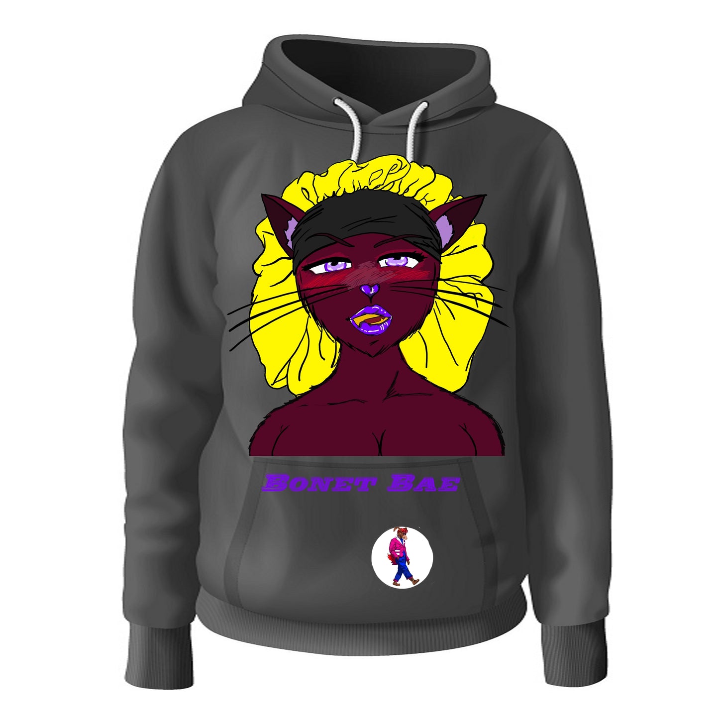 Bonnet Bae Hoodie Black