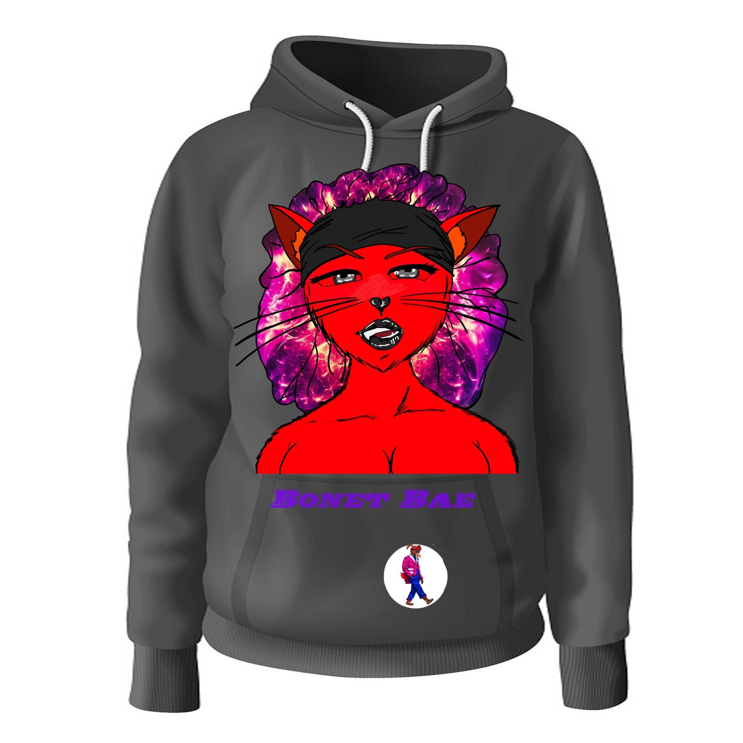 Bonnet Bae Hoodie Black