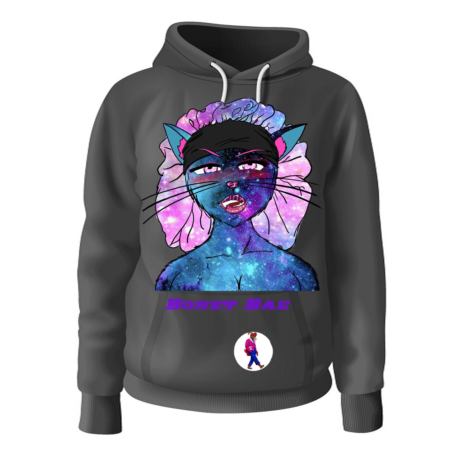 Bonnet Bae Hoodie Black