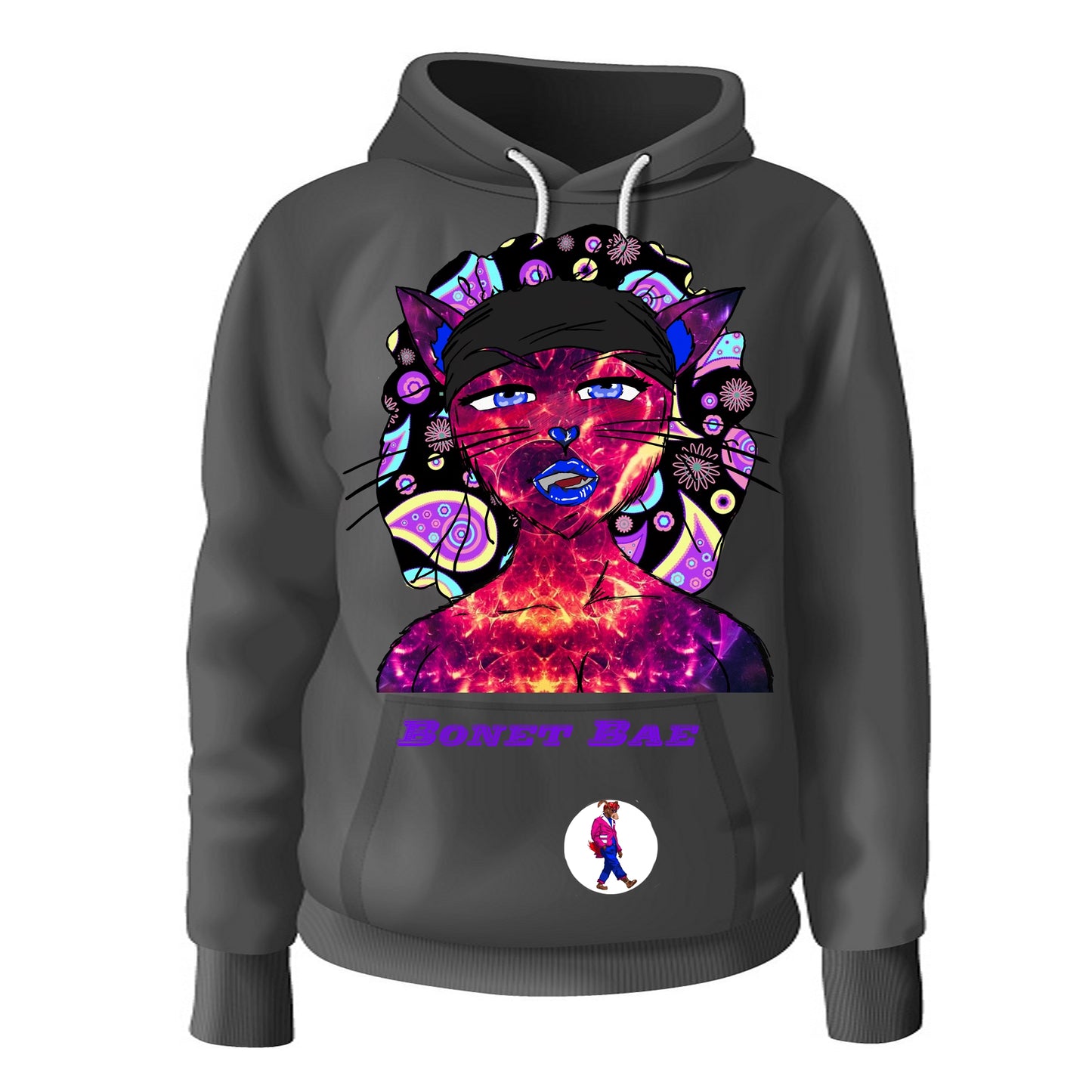 Bonnet Bae Hoodie Black