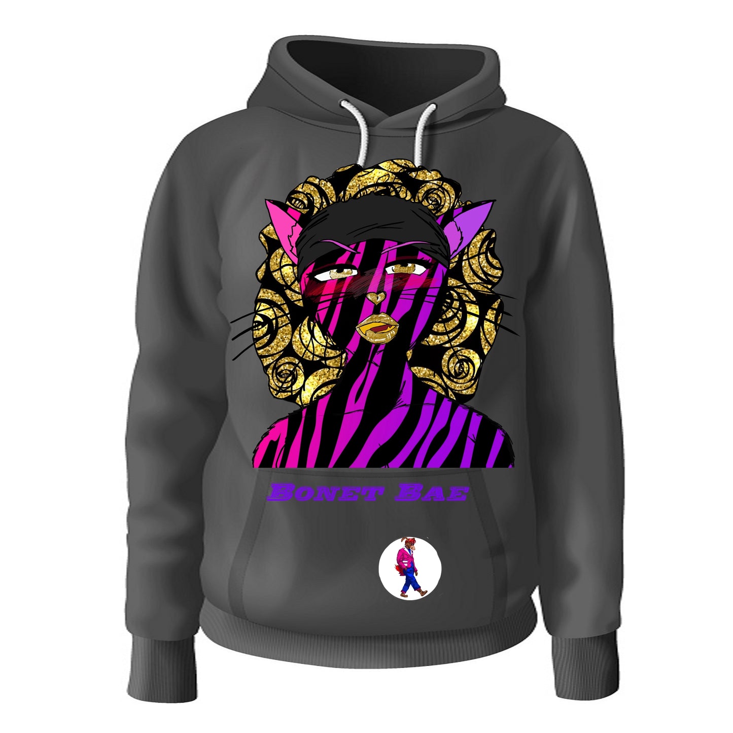 Bonnet Bae Hoodie Black