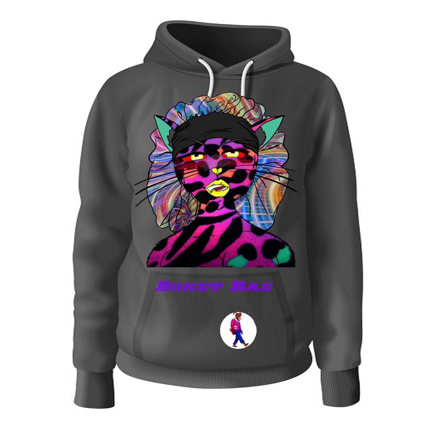 Bonnet Bae Hoodie Black