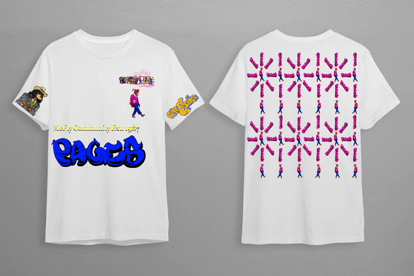 Gin & Juice Graffitix Tier 2 T-Shirt