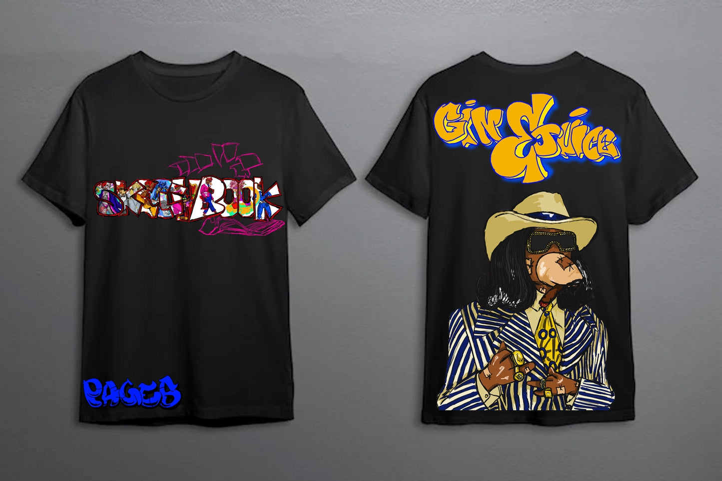 Gin & Juice Graffitix Tier 1 T-Shirt