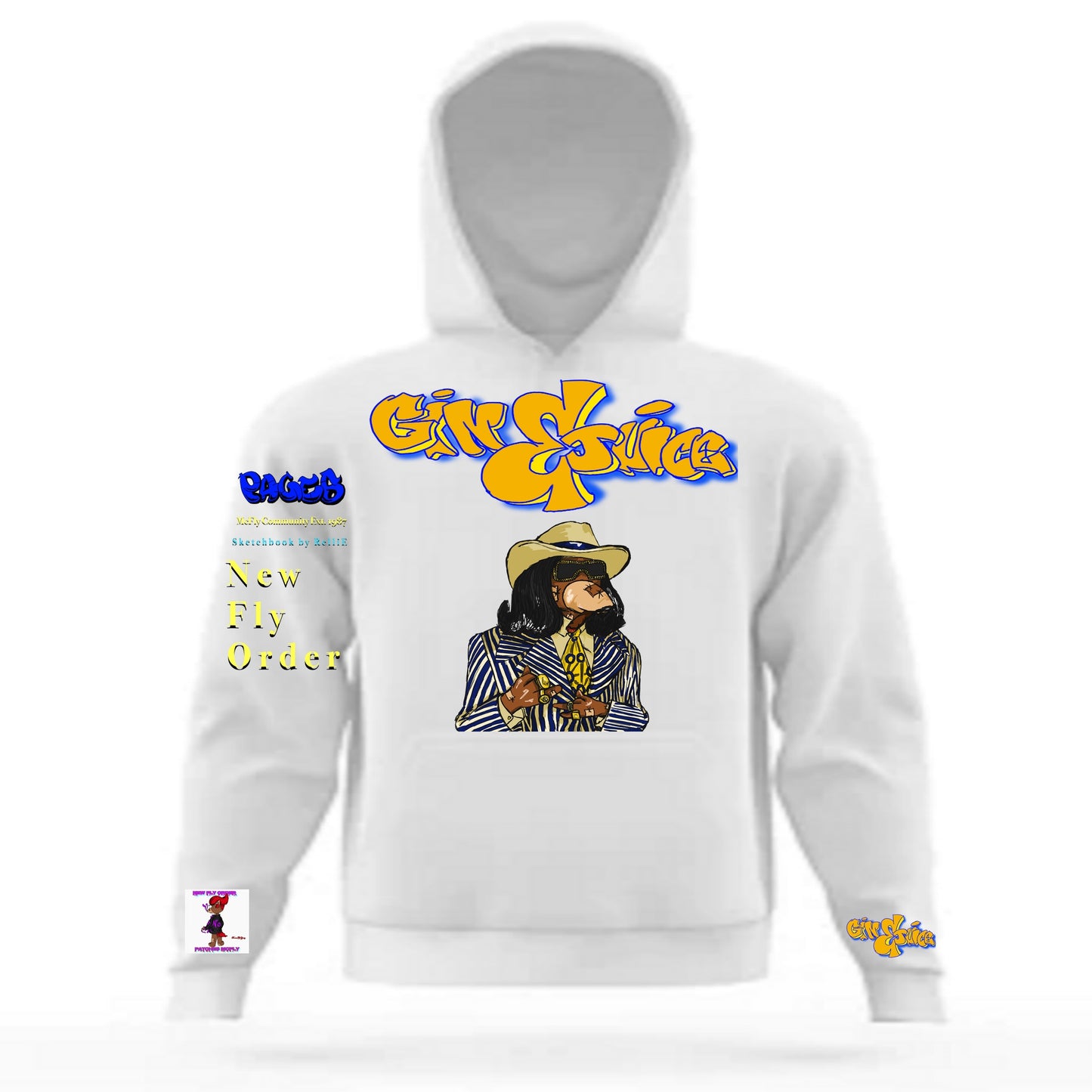 Gin & Juice Graffitix Tier 2 Hoodie