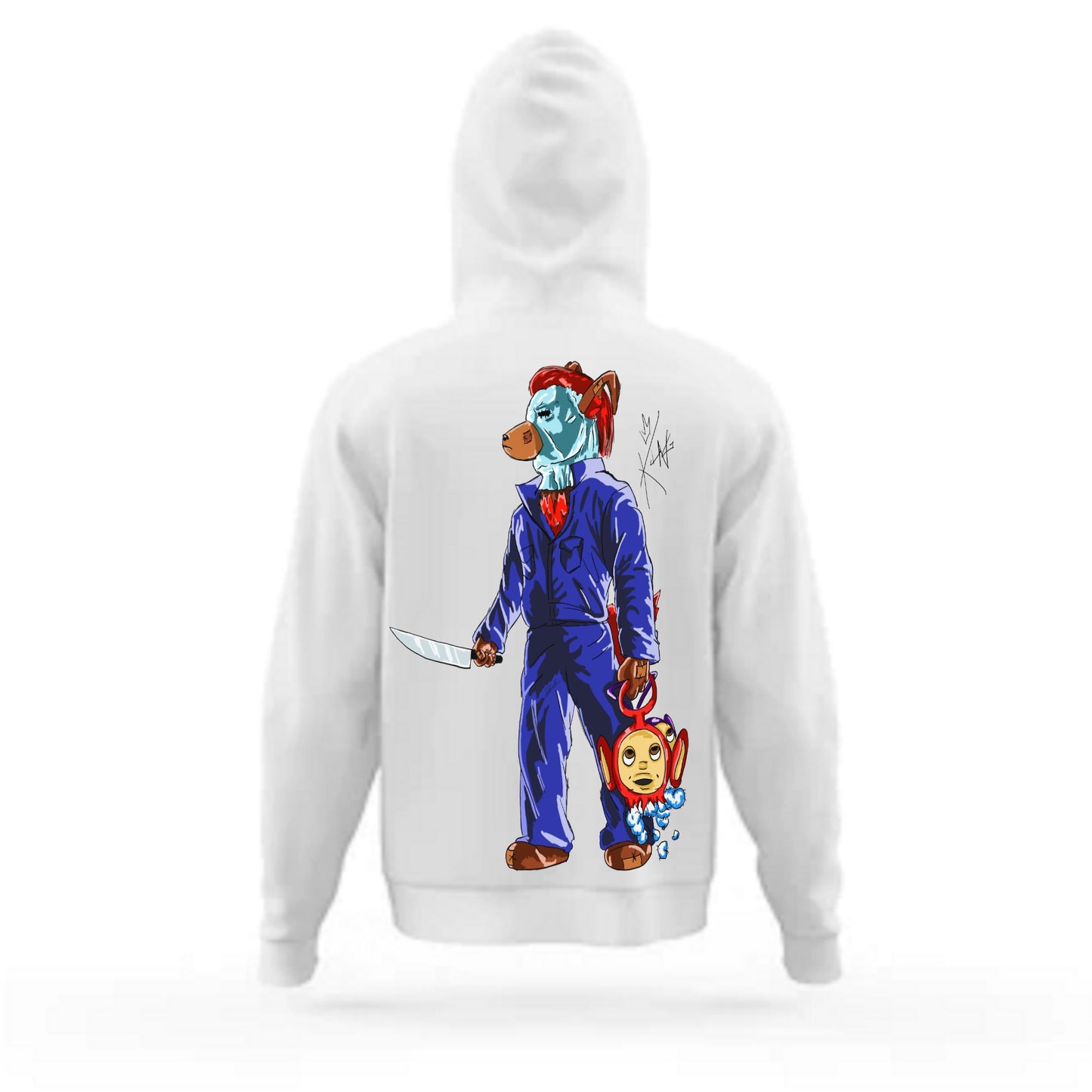 Patches Myers Sketchbook: Pages White Hoodie