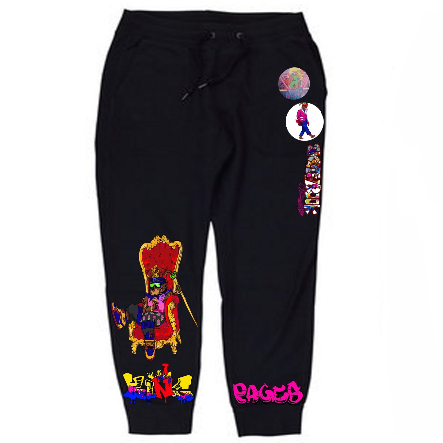 The Throne Graffitix Sweatpants