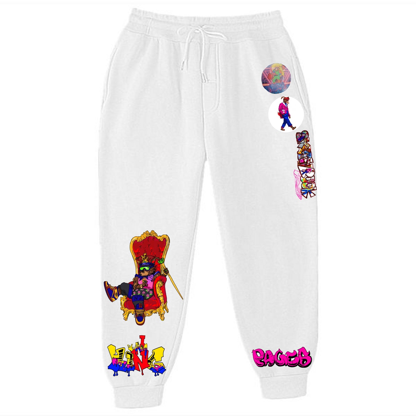 The Throne Graffitix Sweatpants
