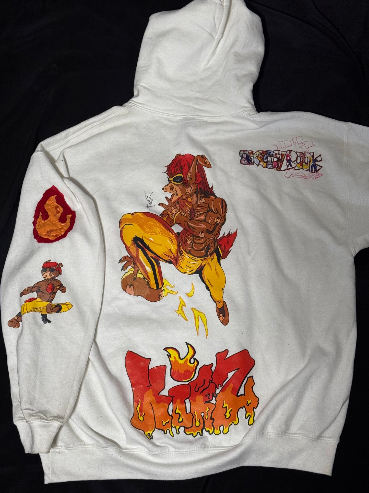 Enter The McFly Graffitix Designer Hoodie