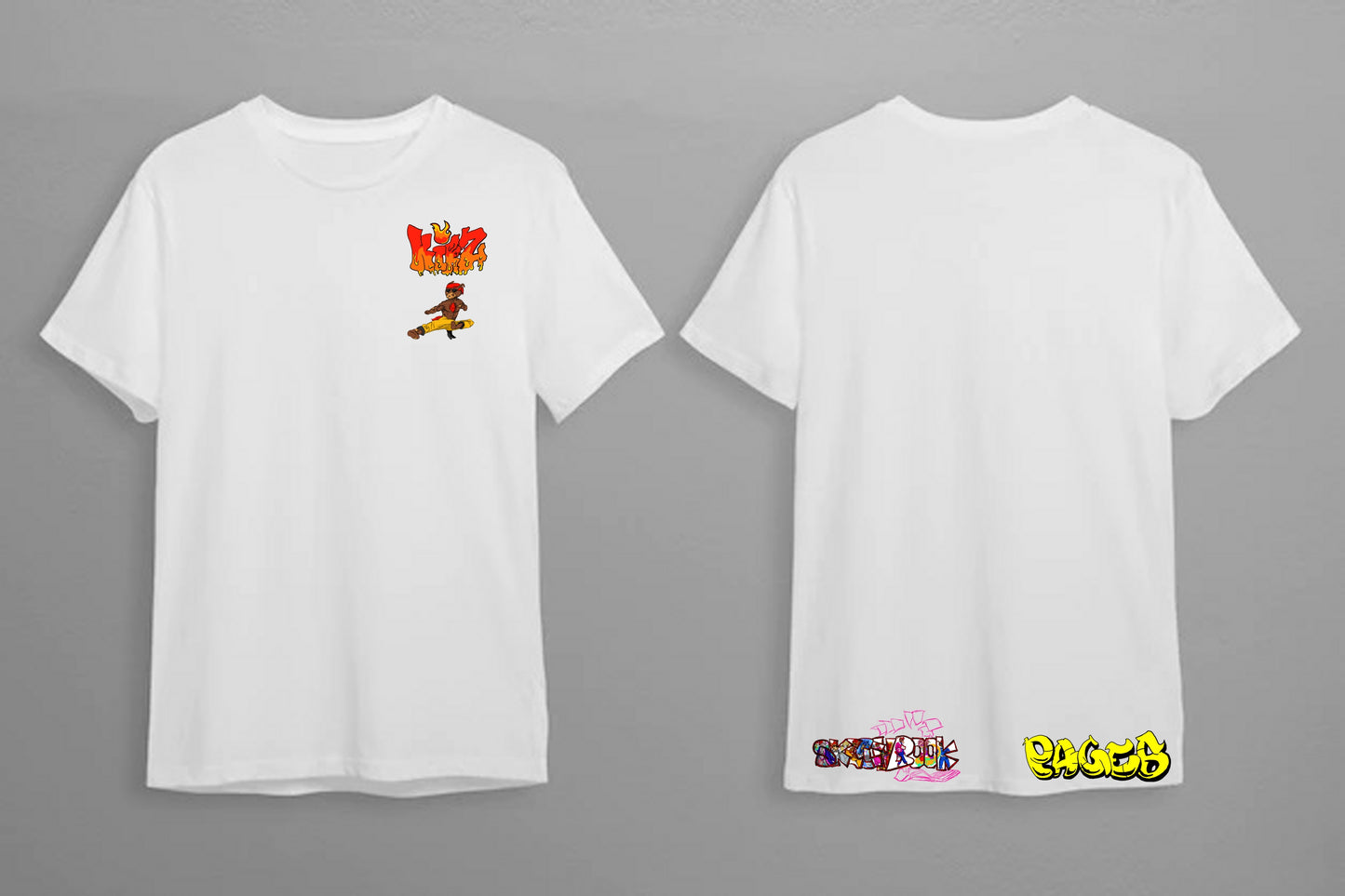 Enter The McFly Minimalist White T-Shirt
