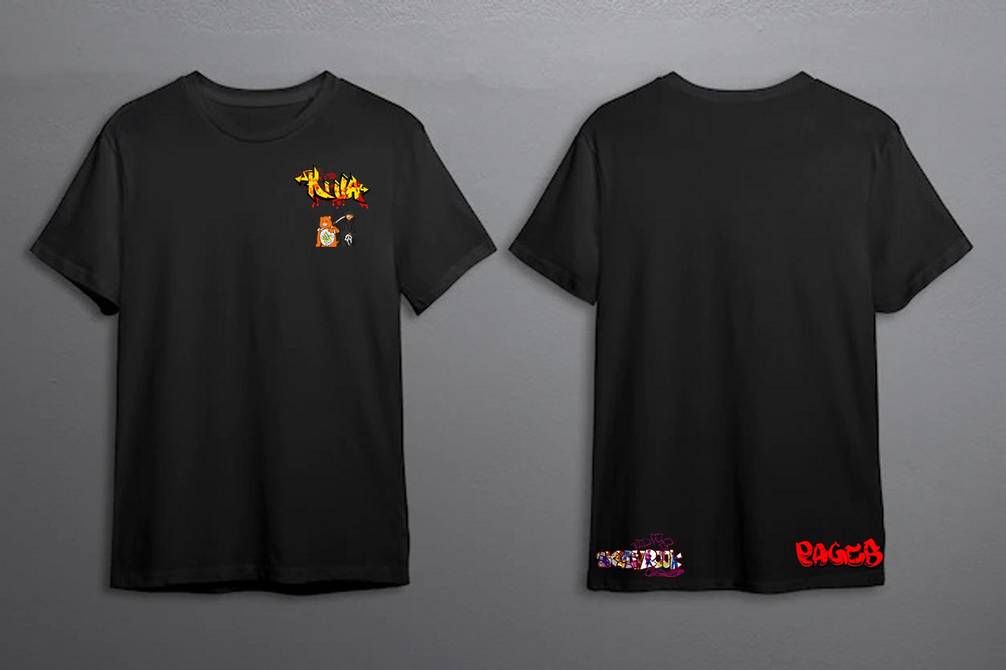 Killa Minimalist Black T-Shirt