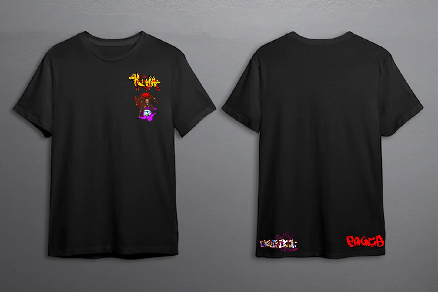 Killa Minimalist Black T-Shirt