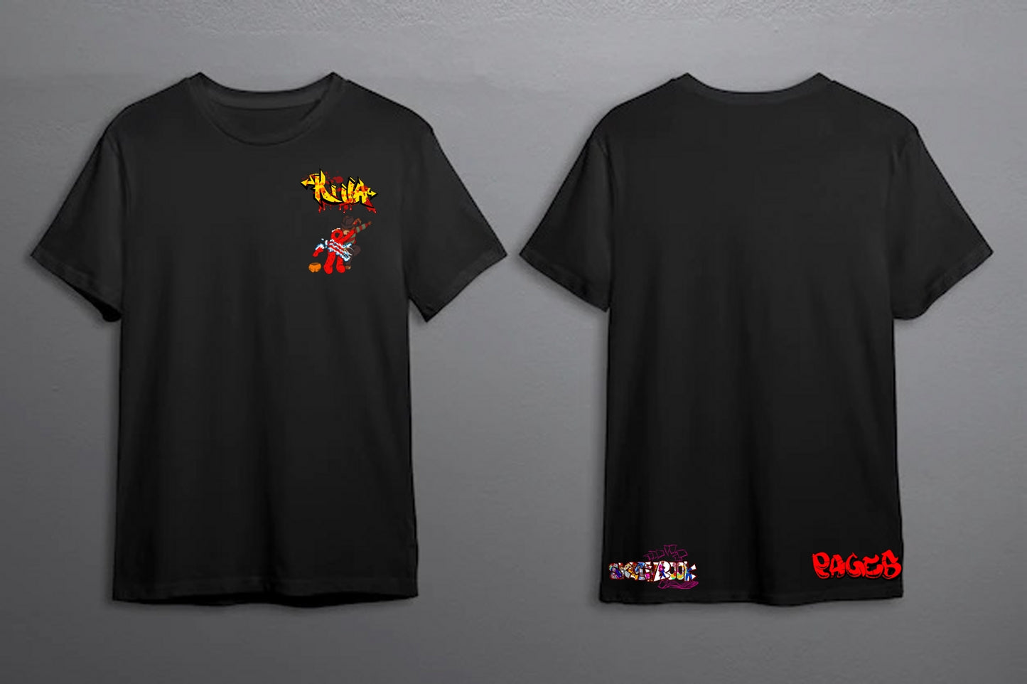 Killa Minimalist Black T-Shirt