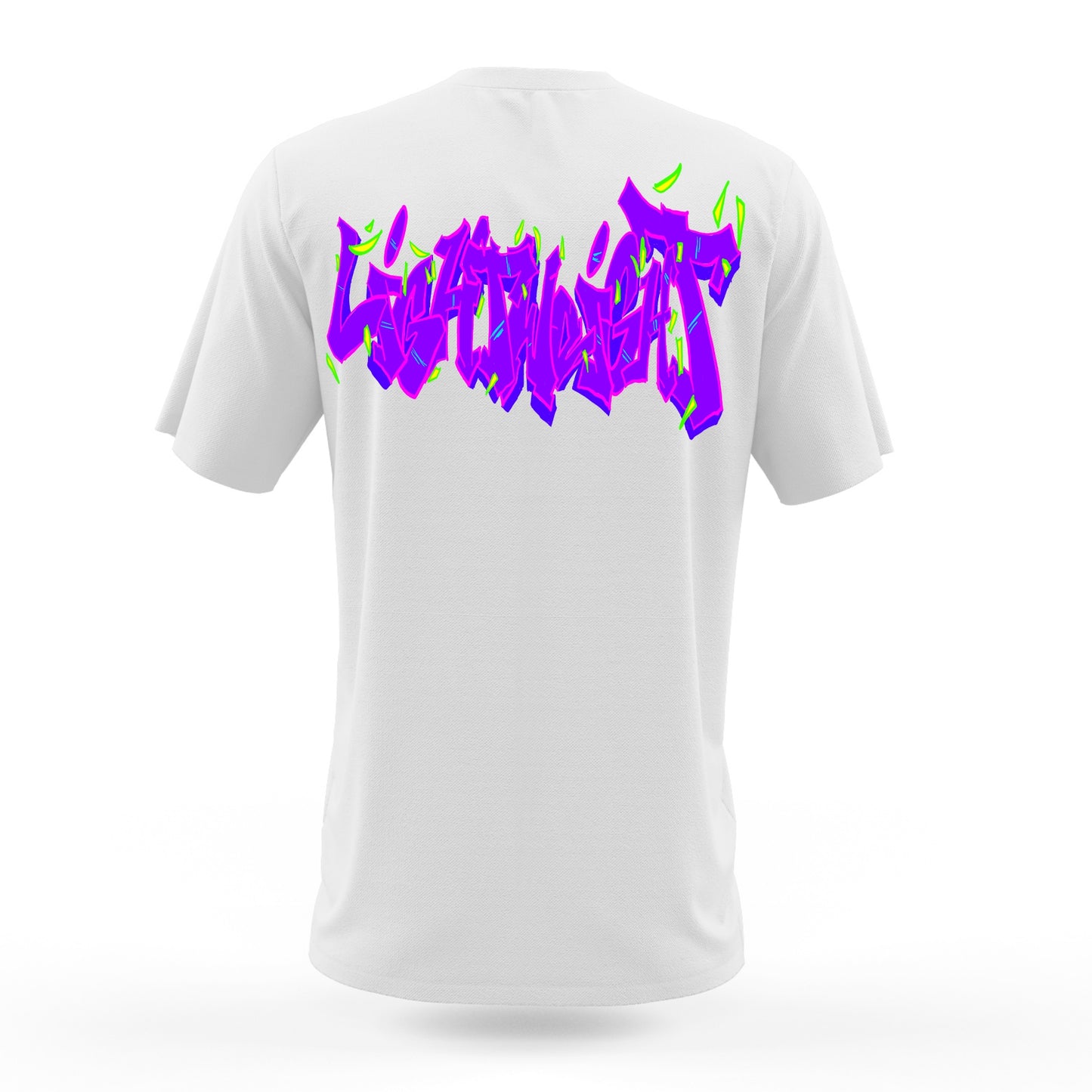 Lightweight Graffitix White T-Shirt