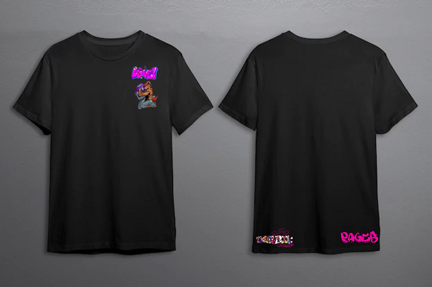 Love Minimalist Black T-Shirt