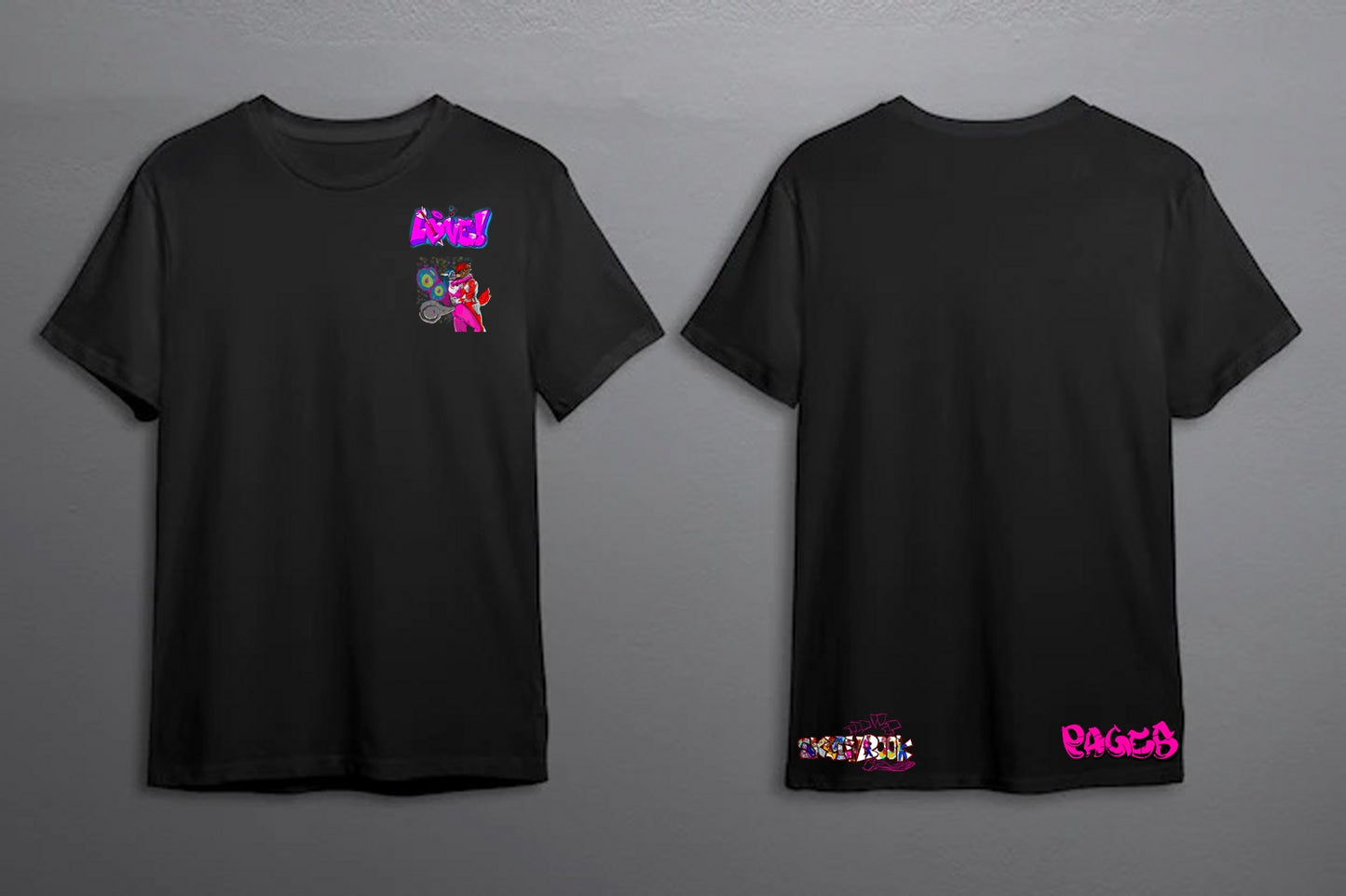 Love Minimalist Black T-Shirt