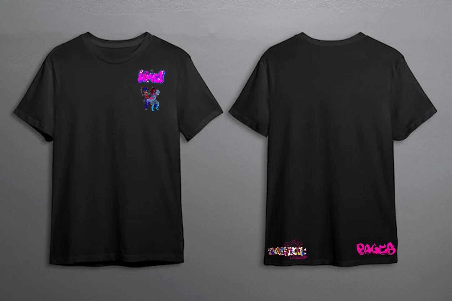 Love Minimalist Black T-Shirt