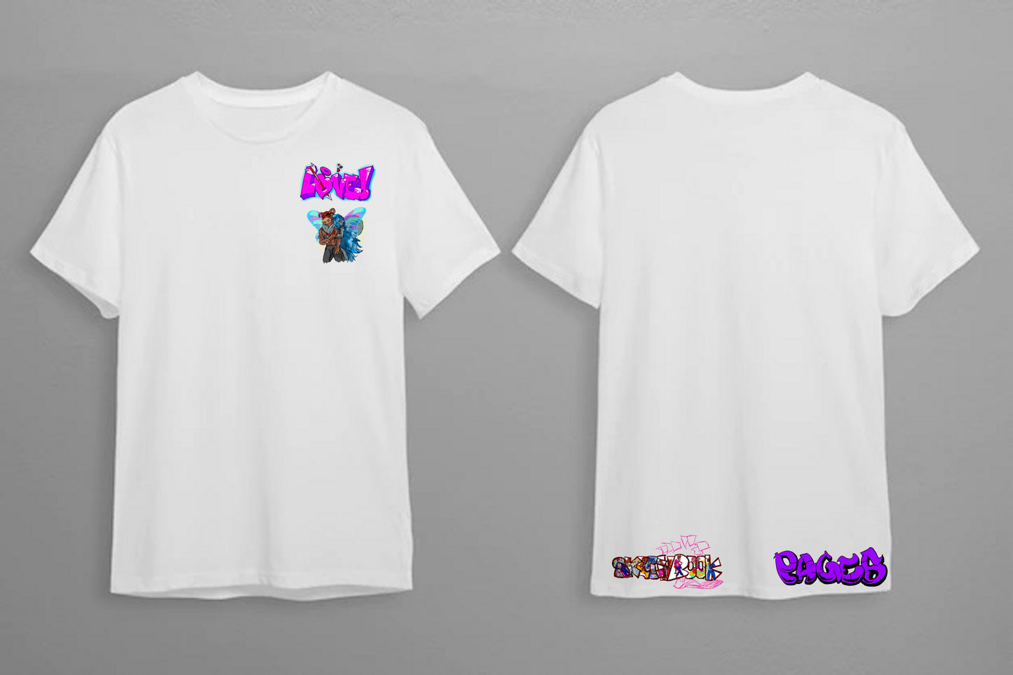 Love Minimalist White T-Shirt