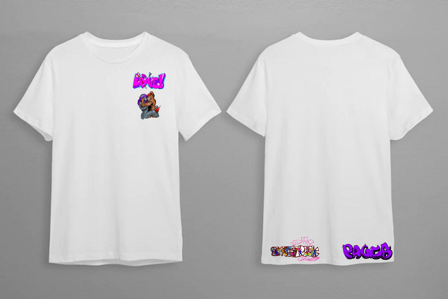 Love Minimalist White T-Shirt