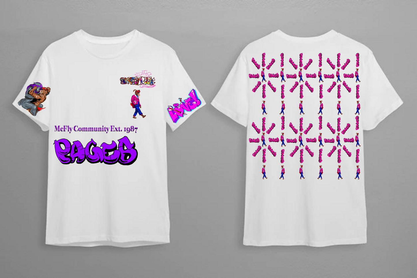 Love Graffitix Tier 2 White T-Shirt