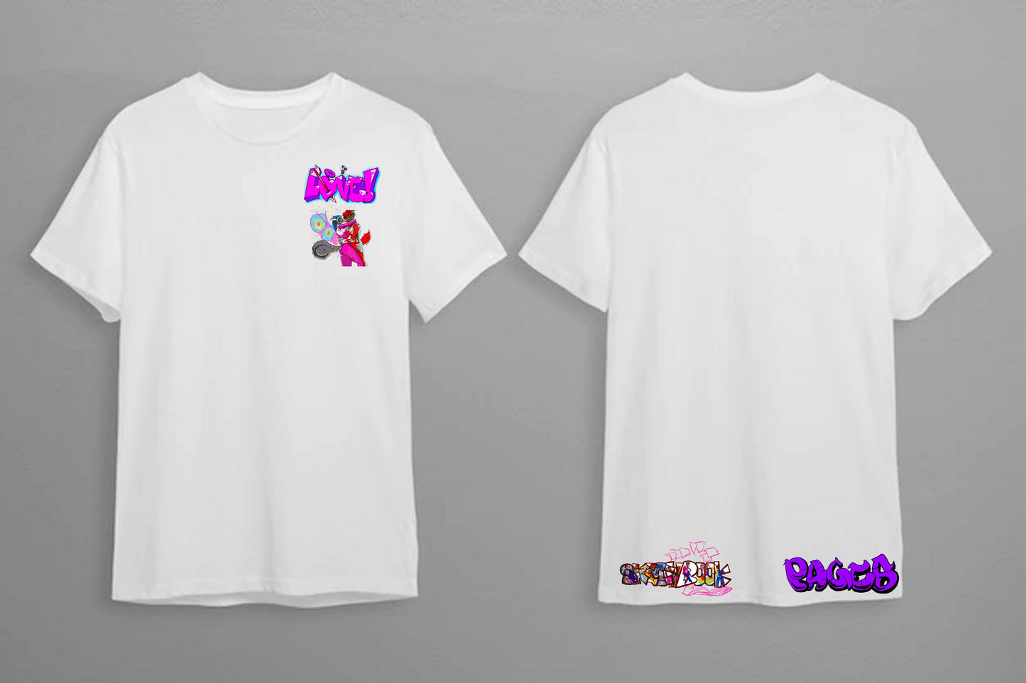 Love Minimalist White T-Shirt