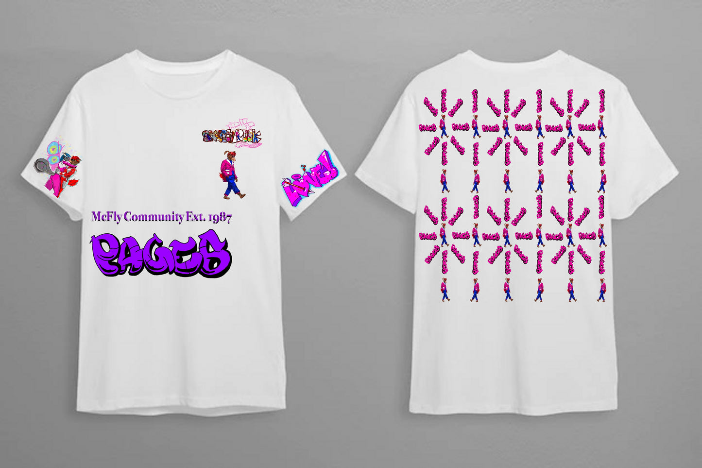 Love Graffitix Tier 2 White T-Shirt