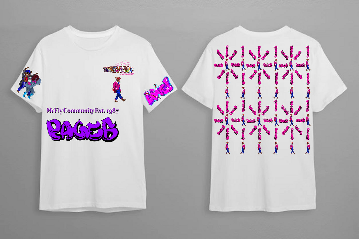 Love Graffitix Tier 2 White T-Shirt