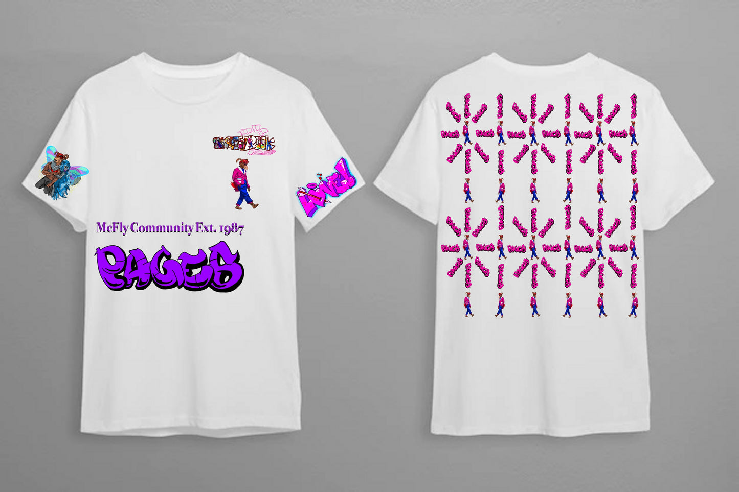 Love Graffitix Tier 2 White T-Shirt