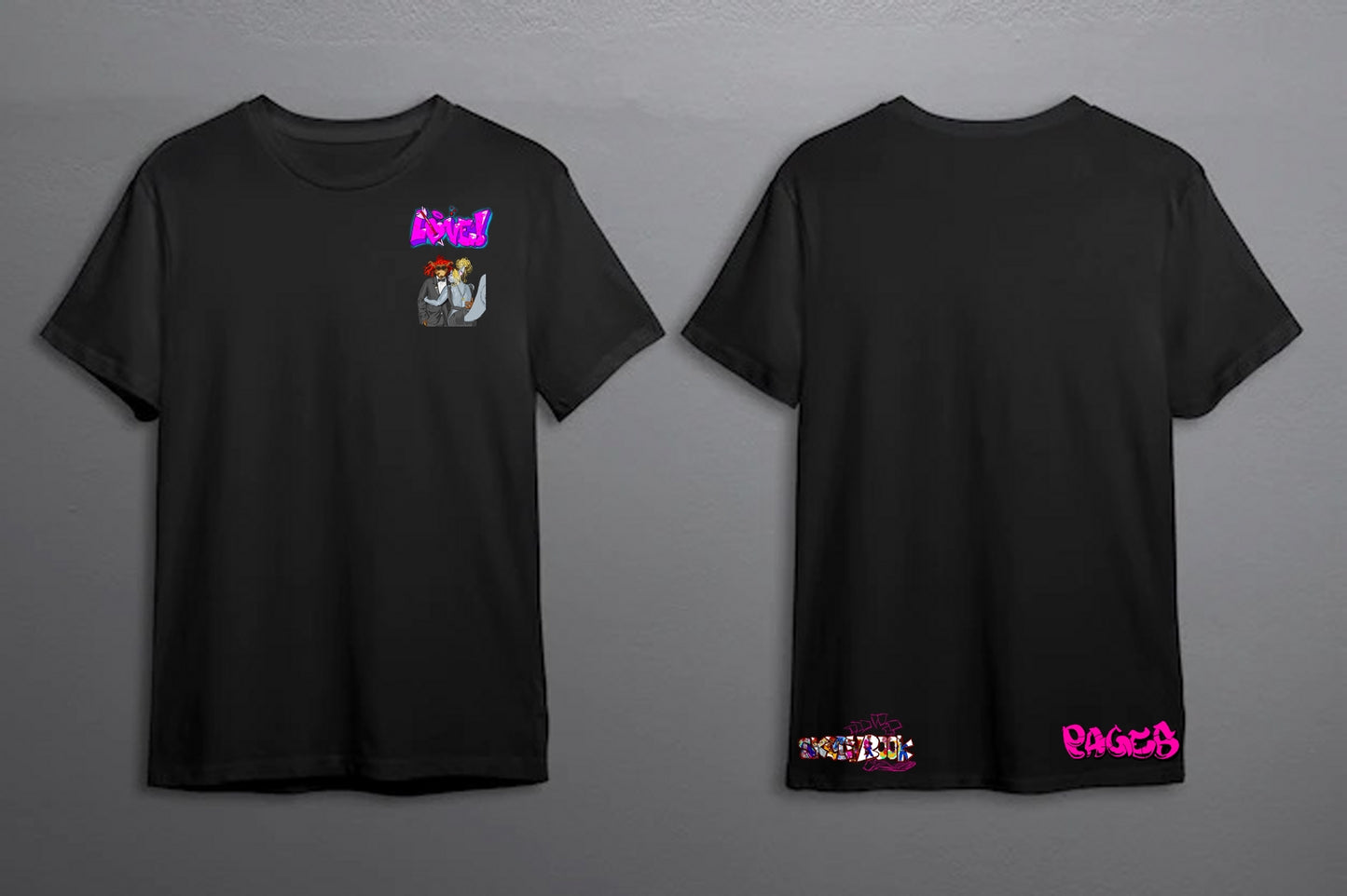 Love Minimalist Black T-Shirt