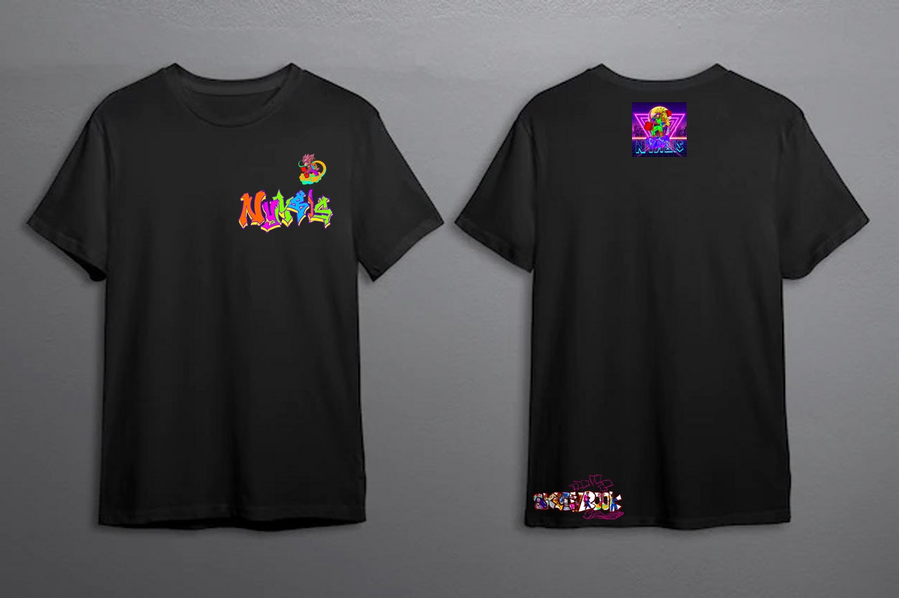 Minimalist Nymbis Black T-Shirt
