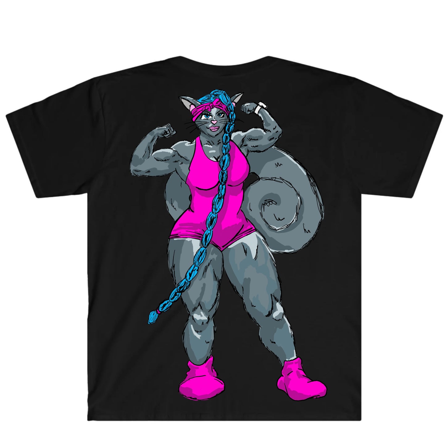 Muscle Mami Graffitix T-Shirt