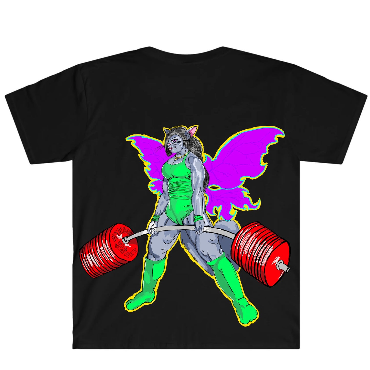 Power Mommie Nymbis T Shirt Black