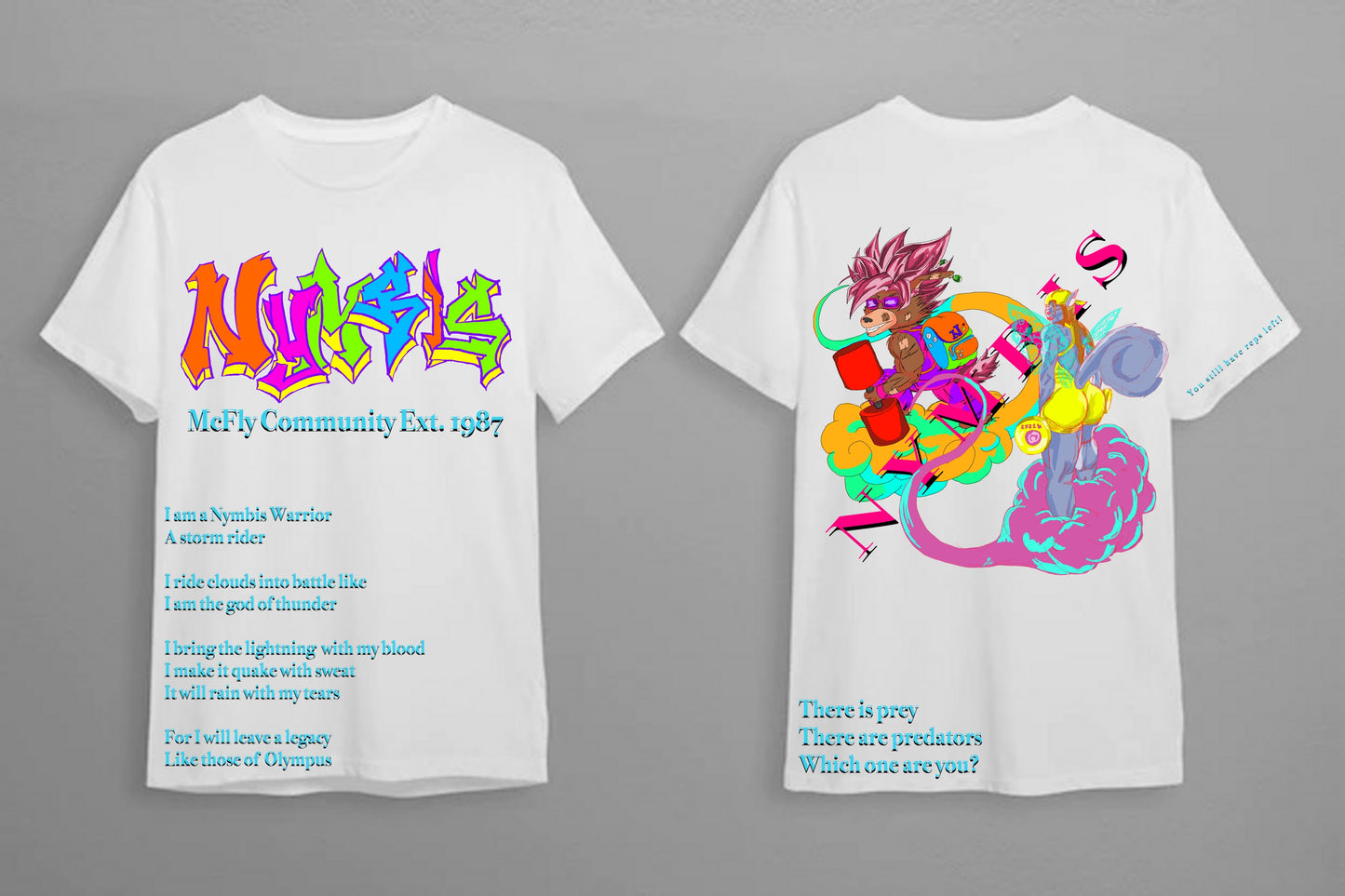 All In Flyer Max White T-Shirt