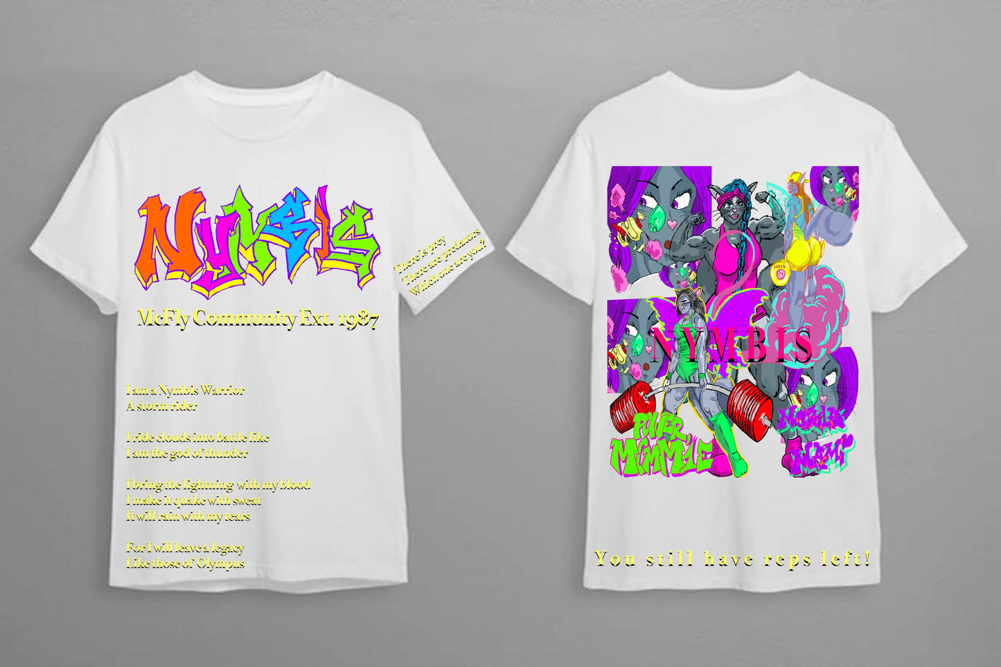 All In Regina Max White T-Shirt 2